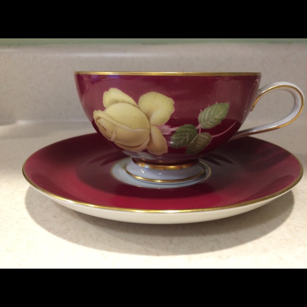 Vintage Thomas of Germany cup and saucer